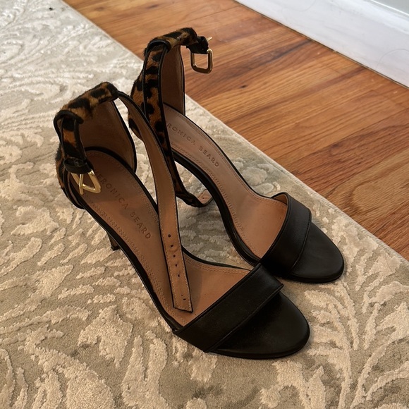 Veronica Beard Calf Hair Sandal - Picture 4 of 6